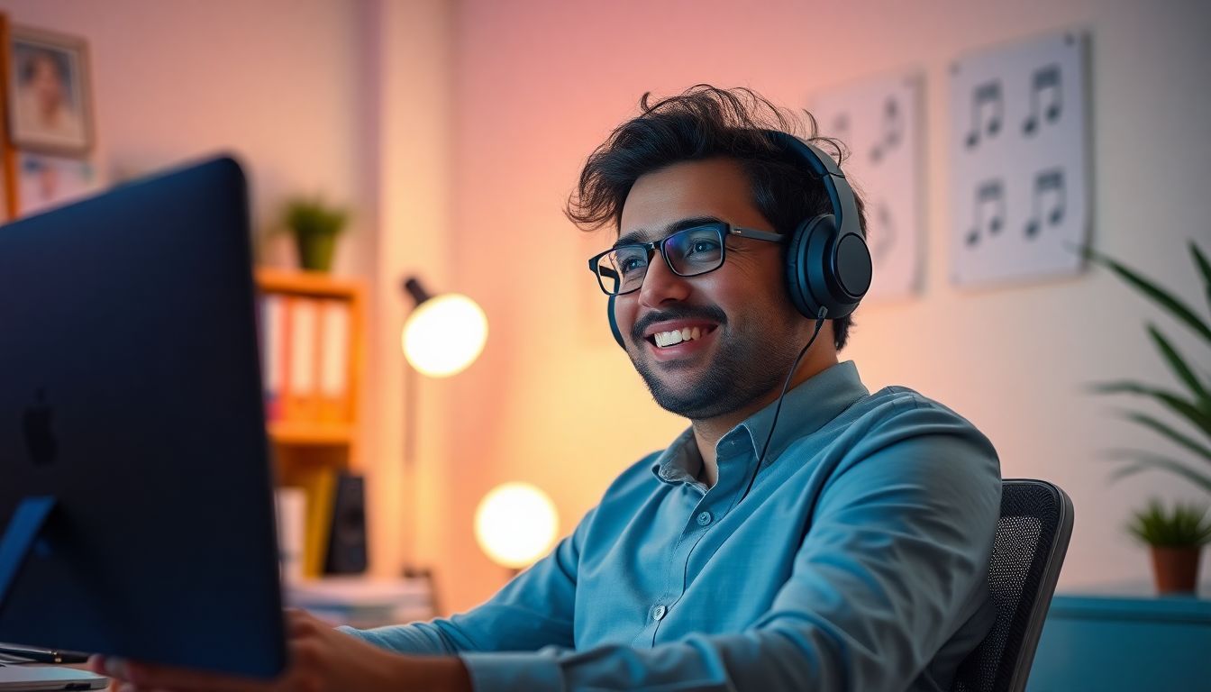 música e estress